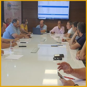 Mesa de la lonja de Salamanca 11 Julio 2022